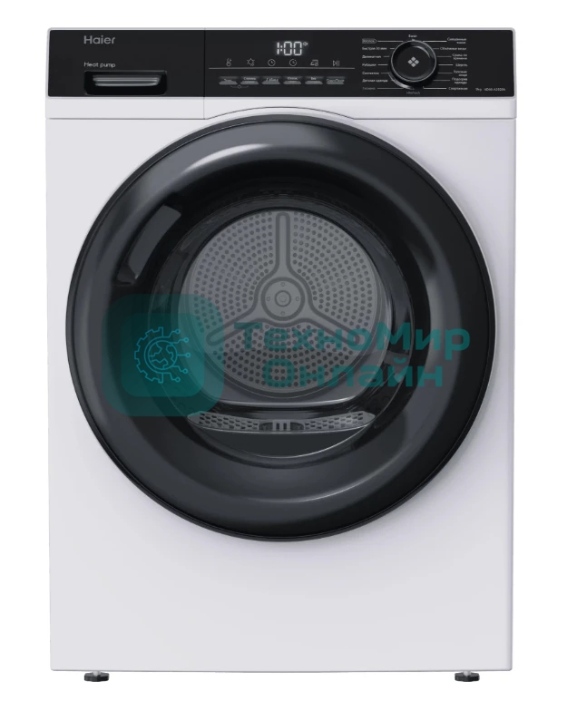 Сушильная машина Haier HD90-A2929A белый, 9 кг, сушка - конденсационная, программ - 15, 59.5 x 84.5 x 66.5 см