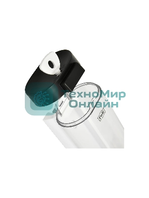 Дозатор для мыла Puff-8105Bl, 250 мл, черный, ABS-пластик