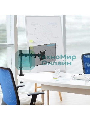 Кронштейн для монитора Kromax CASPER-507 черный 4 шт/уп. 10