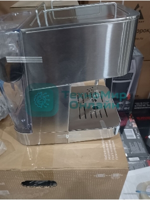 (Поврежденный товар) Кофемашина рожкового типа MAUNFELD MF-721S PRO (Мелкие потертости и царапины на корпусе)