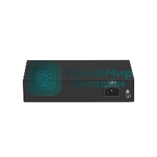 Коммутатор GIGALINK GL-SW-G005-04P(BT), 4×1 Гбит/с PoE + 2×1 Гбит/с SFP, неуправляемый