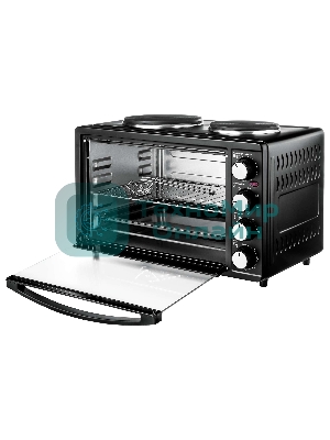 Мини-печь BBK OE3071M-2P черный