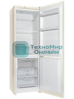 Холодильник Indesit DS 3180 E бежевый двухкамерный 223/87л морозилка снизу
