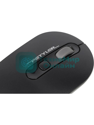 Мышь беспроводная A4Tech Fstyler FG20S серый, 2000 dpi, радиоканал, USB, кнопки - 3