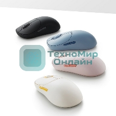 Мышь беспроводная Xiaomi Wireless Mouse 3 черный, 1200 dpi, радиоканал, Bluetooth, USB, кнопки - 5