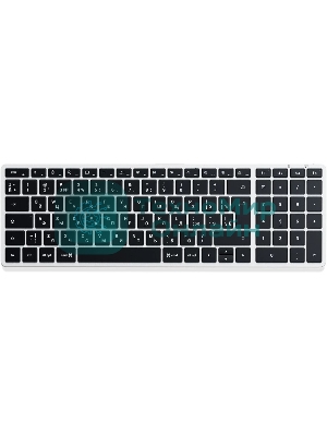 Клавиатура беспроводная Satechi Slim X2 Bluetooth Backlit Keyboard, Bluetooth, Серебристый ST-BTSX2S-RU