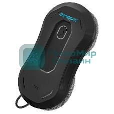 Робот-мойщик окон Endever SkyClean 101, цвет черный, мощность 72 Вт, скорость уборки 1 кв.м-4 мин, 3 авторежима+руч управление, 1 форсунка, 6 шт/уп