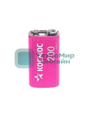 Аккумулятор Космос KOCNI-MH6F22 (200mAh) 6F22 200 мАч 1BL (блист.1шт)