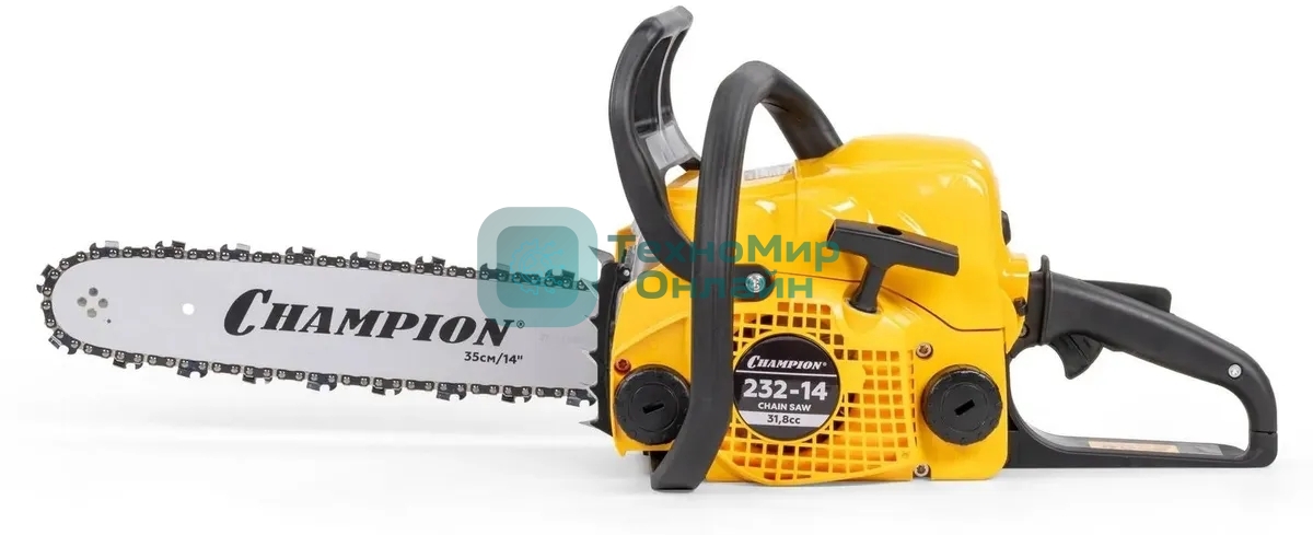Бензопила Champion A232-14 1500Вт 2 л.с. дл.шины:14