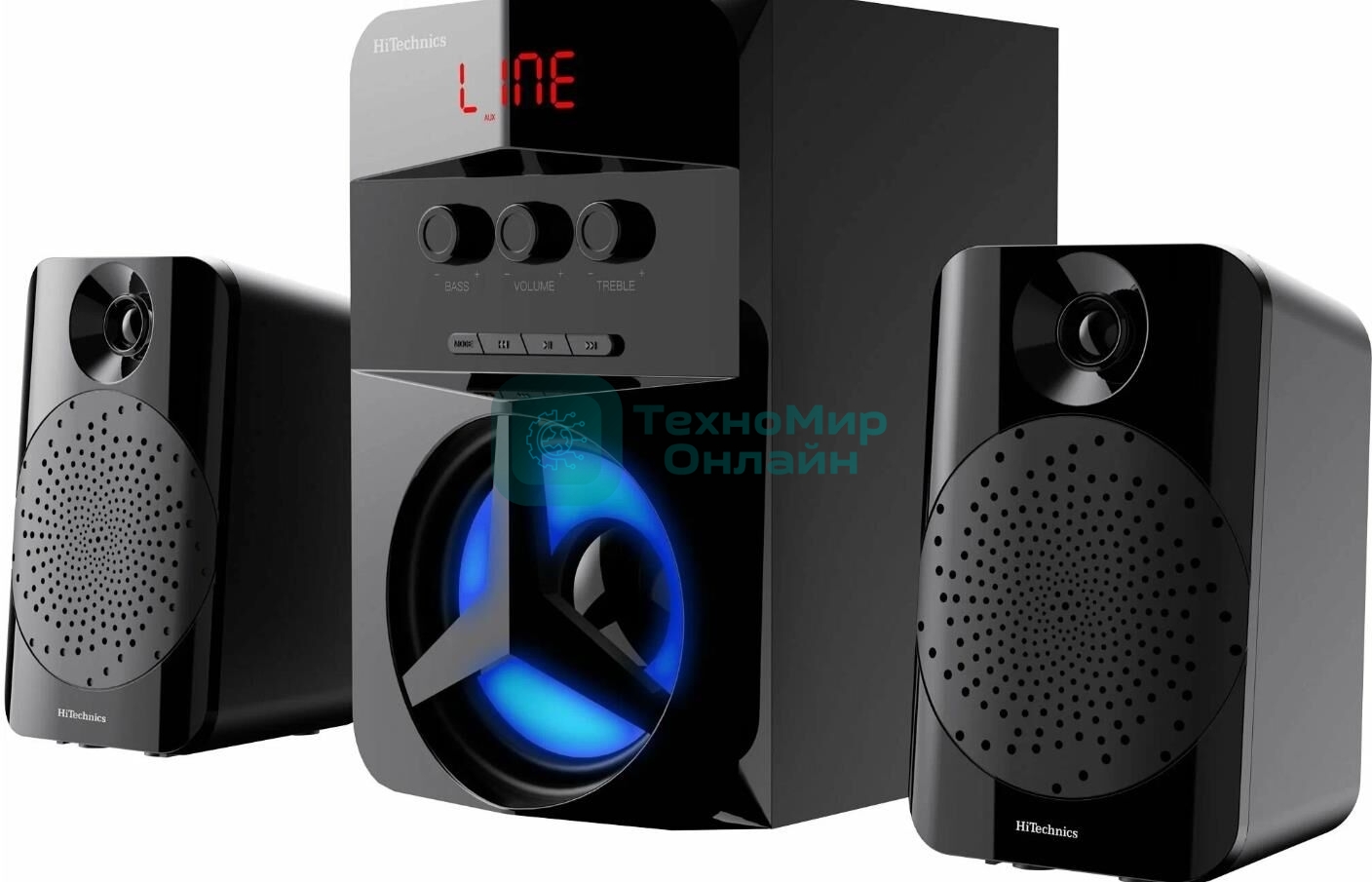 Саундбар HITECHNICS (22077) HAS-1020 черный