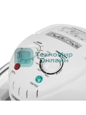 Аэрогриль Centek Ct-1456 белый, 1400 Вт, 12 л, механическое управление, 0 программ