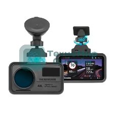 Видеорегистратор TrendVision TDR-725 Real 4K 2CH, 3840x2160, 3