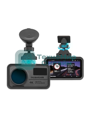 Видеорегистратор TrendVision TDR-725 Real 4K 2CH, 3840x2160, 3