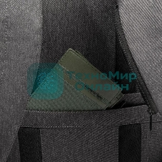 Рюкзак мужской Piquadro Brief2 CA4818BR2/GRN серый/черный нейлон/натур.кожа
