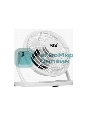 Вентилятор настольный Rix RDF-1500USB черный