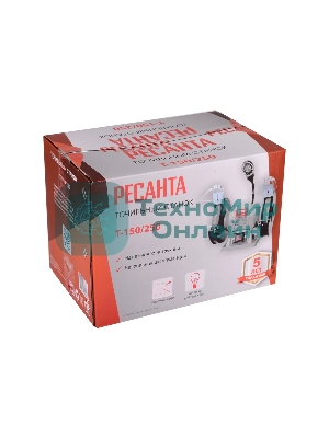 Электроточило Ресанта Т-150/250 250Вт 2950об/мин d=150мм t=16мм