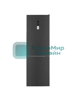 Холодильник Maunfeld MFF185NFХ10 нержавеющая сталь двухкамерный инвертор 240/100л морозилка снизу, No Frost