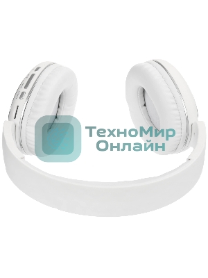 Беспроводные/проводные наушники Hoco W23 BRILLIANT белый, накладные, Bluetooth + проводной, до 8 ч