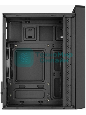 Компьютерный корпус MiniTower Aerocool/Formula CS-109-S-BK-v1 (mATX, USB3x1, USB2x2, 120мм fan,без БП) (4711099472390)