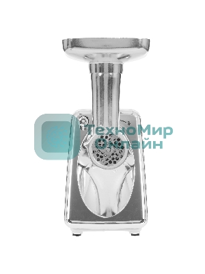 Мясорубка электрическая RENOVA MG200-R1WL белый, 2000 Вт, 2.0 кг/мин, реверс, защита от перегрузки, металлический лоток, насадки - 8