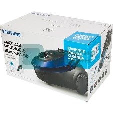 Пылесос Samsung VC20M257AWR красный, 460/2000 Вт, уборка сухая, пылесборник мешок 2.5 л