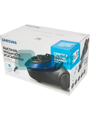 Пылесос Samsung VC20M257AWR красный, 460/2000 Вт, уборка сухая, пылесборник мешок 2.5 л