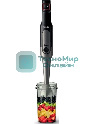 Блендер погружной Philips HR2657/90 800 Вт, черный/нержавеющая сталь