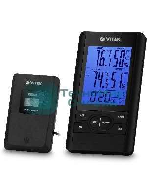 Погодная станция Vitek VT-3532 черный
