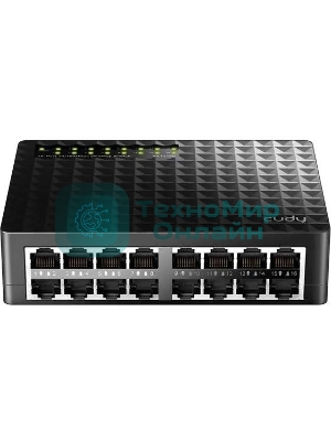 Коммутатор Cudy FS1016 (L2) 16x100 Мбит/с неуправляемый