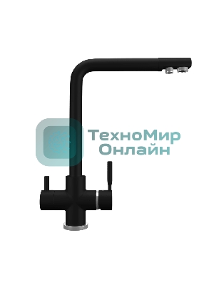 Кухонный смеситель Maunfeld MFQT-16B черный