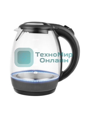 Чайник электрический Centek CT-0008 стекло, 2200 Вт, 1.7 л