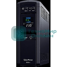 Источник бесперебойного питания Cyberpower CP1350EPFCLCD Line-Interactive 1350VA/810W USB/RS-232/RJ11/45 (6 EURO)