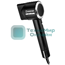 Фен BRAYER BR3028 черный, 1600 Вт, ионизация