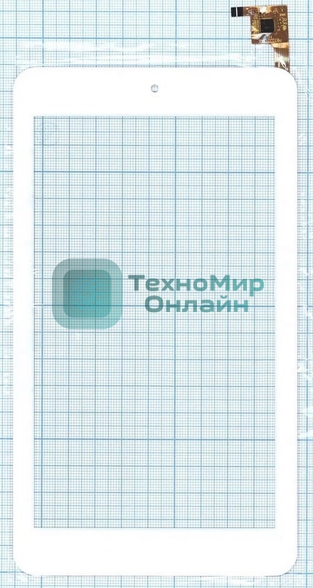 Сенсорное стекло (тачскрин) PB70JG1348. белое