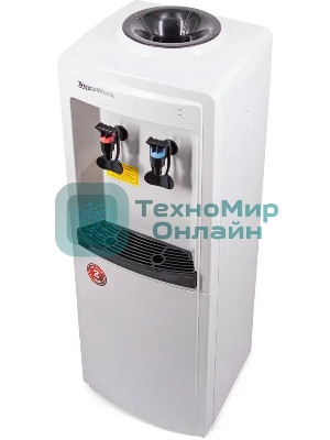 Кулер для воды Aqua Work 0.8-LDR, верхняя загрузка, нагрев 96 °С, охлаждение 12 °С, белый/черный