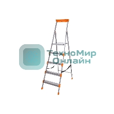 Стремянка НИКА СМ5, 5 широких ступеней