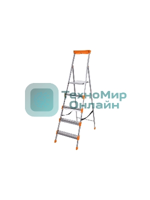 Стремянка НИКА СМ5, 5 широких ступеней