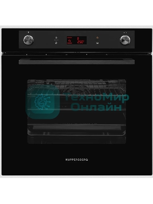 Встраиваемый духовой шкаф Kuppersberg HM 639 Black 60 см, 70 л, 9 режимов, гидролизная очистка, черный