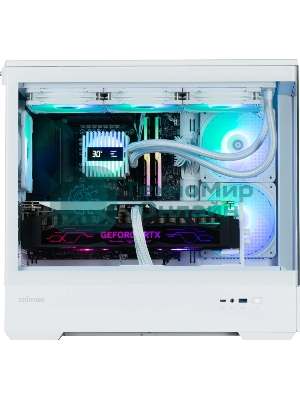 Компьютерный корпус ZALMAN P30 V2, MATX, белый, WINDOW, 2x3.5