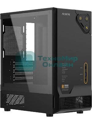 Компьютерный корпус RAMS 1.0 черный-Type C