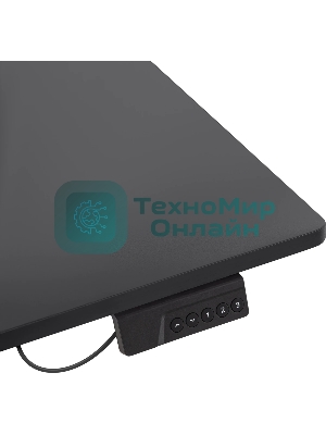 Стол игровой Defender Pulse черн, 110x60, высота 70-115 см 1