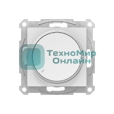 Светорегулятор AtlasDesign (диммер) повор-нажим. LED RC 400Вт мех. лотос SE ATN001323