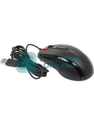 Мышь проводная A4Tech X-710BK черный, 2000 dpi, USB, кнопки - 7
