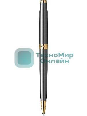 Ручка шариковая Parker Sonnet Grey Core GT (2213679) M, черные чернила, подарочная коробка