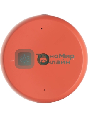 Умная колонка Яндекс Станция Лайт 2 LED, 6Вт, с экраном, 1 динамик, часы, Алиса, BT5.0, Wi-Fi, коралловый