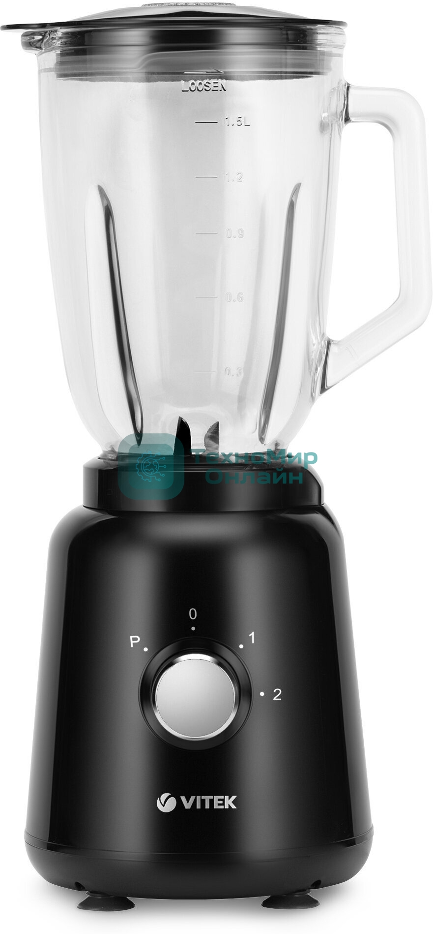 Блендер стационарный Vitek Metropolis VT-1460 800 Вт, черный
