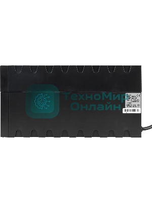 Источник бесперебойного питания Powercom Raptor RPT-600A 360Вт 600ВА черный