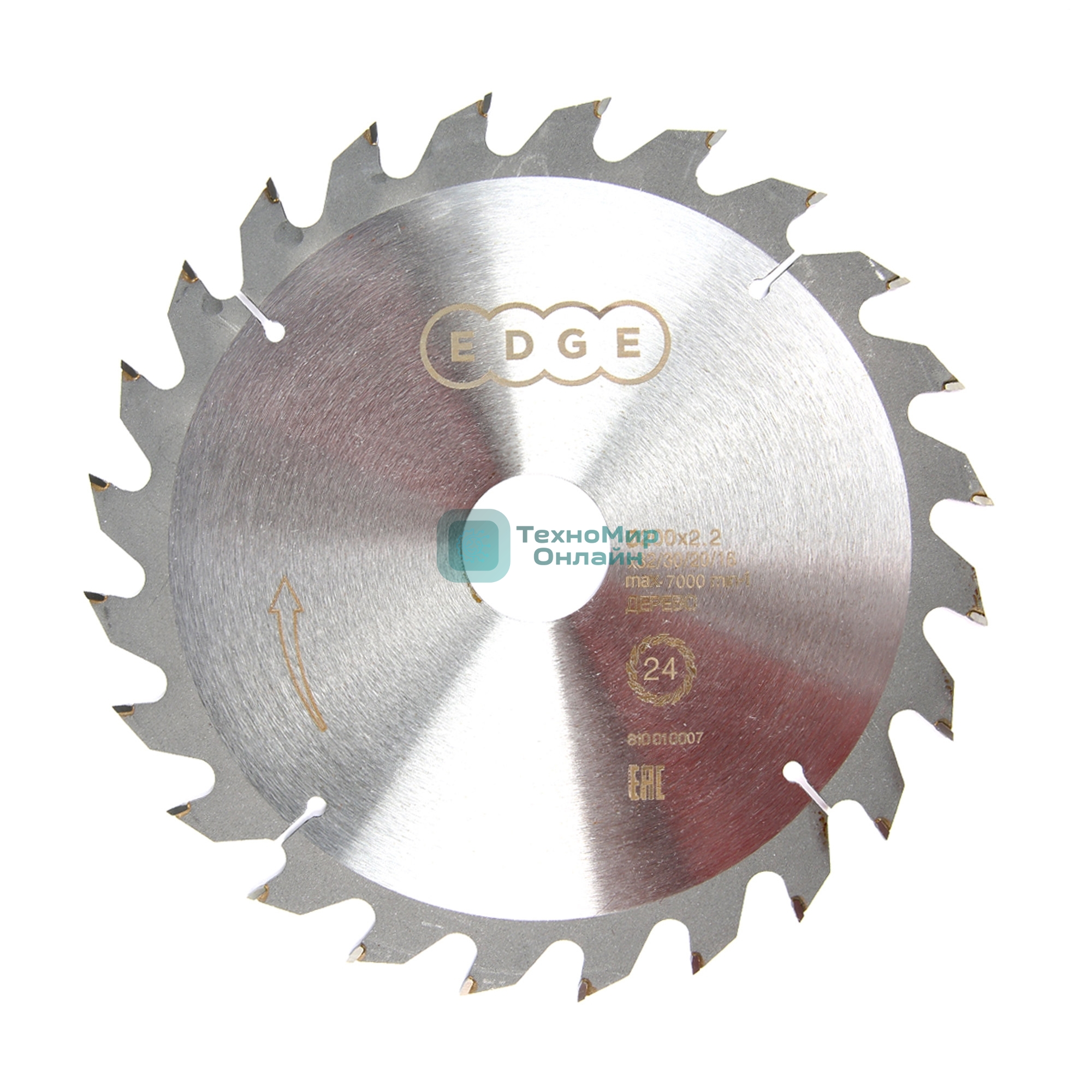 Диск EDGE by PATRIOT пильный по дереву 200х24х32/30/20/16