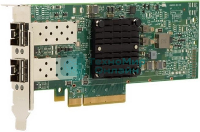 Сетевая карта NetXtreme P225p BCM957414A4142CC 25Gb Dual Port SFP28 PCI-E LP SGL (BCM957414A4142CC) SGL NX-E Dual-Port 25GbE SFP28Ethernet Adapter