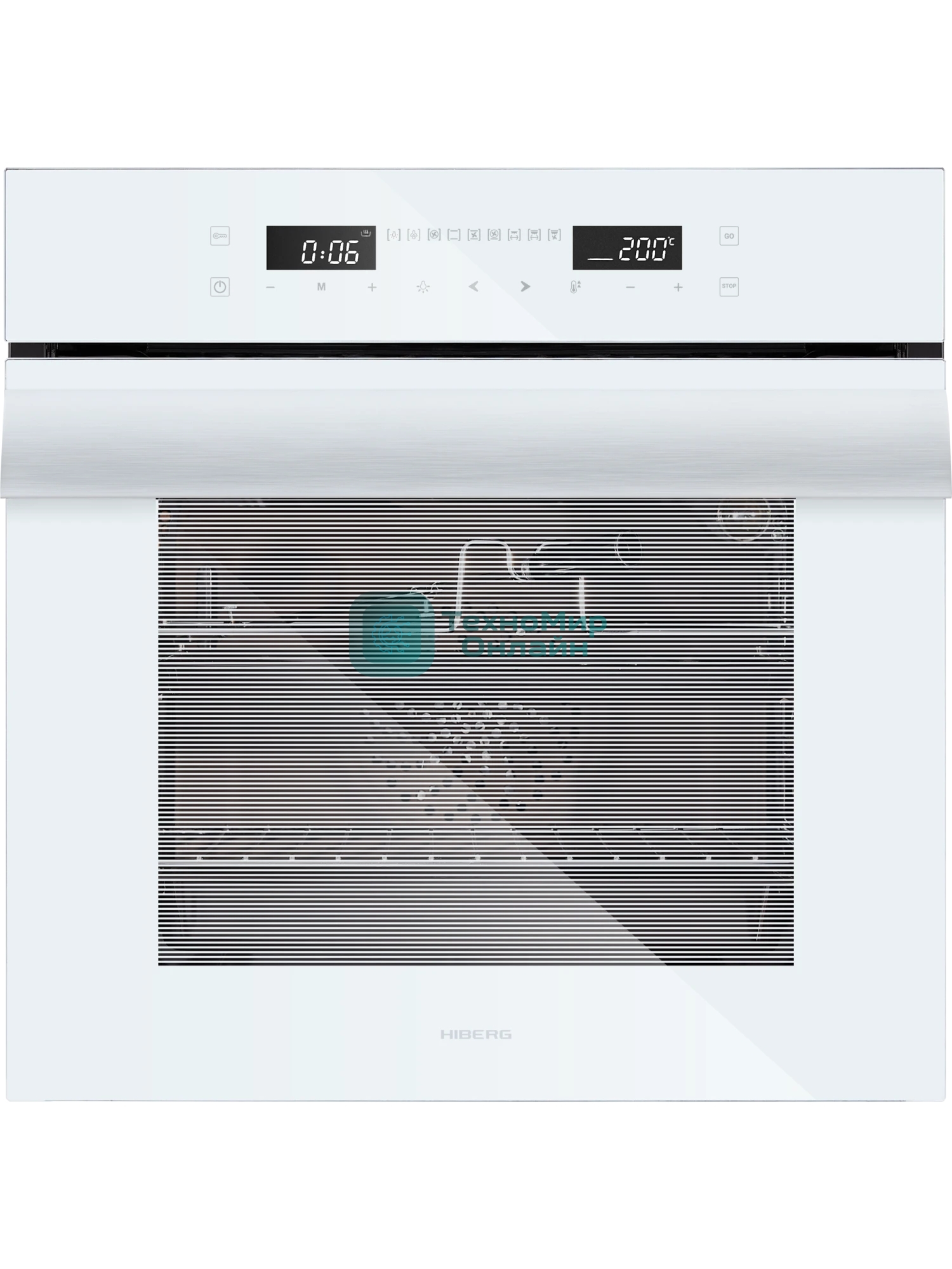 Духовой шкаф электрический HIBERG VM 6192 W, встраиваемый